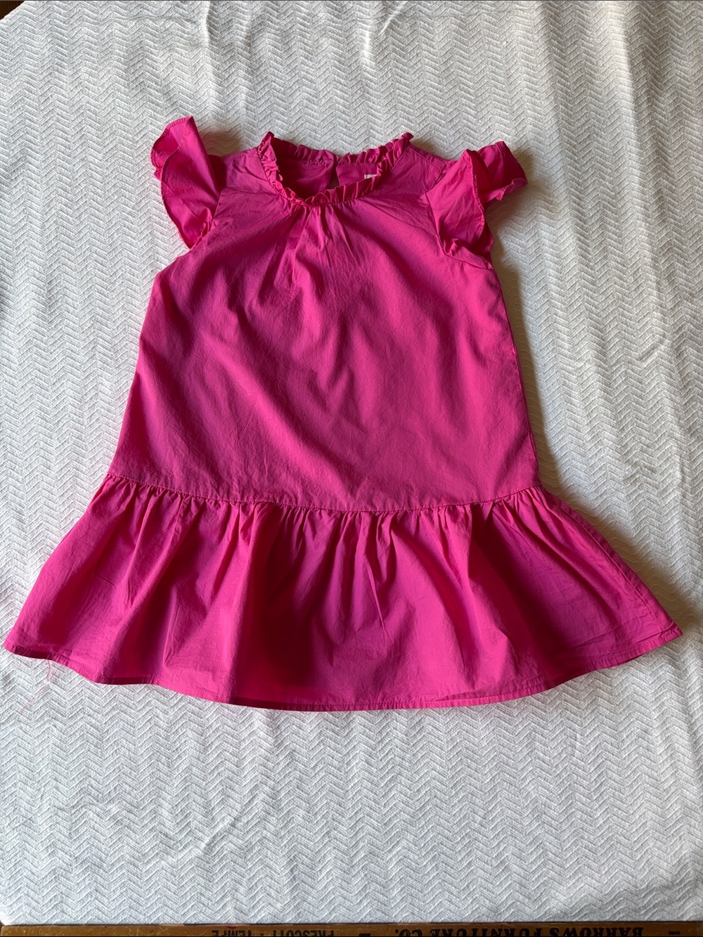 GB girls Hot Pink Ruffle Sleeve Tank Top
